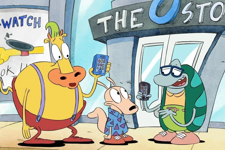 rockos-modern-life-static-cling