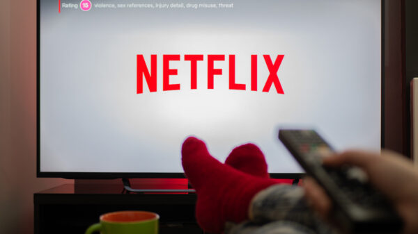 Netflix home screen