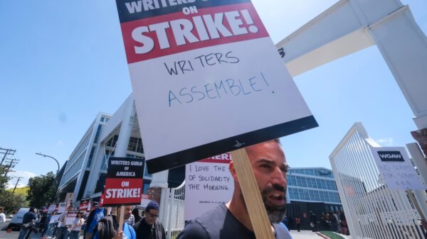 Writers on strike