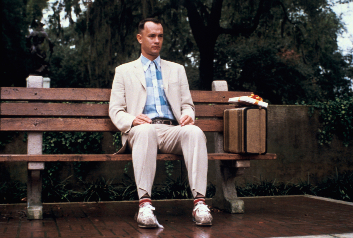 Tom Hanks in 'Forrest Gump,' streaming on Paramount+ starting September 2023