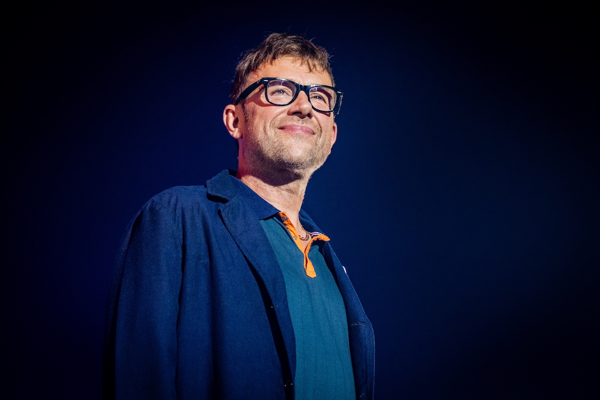 Damon Albarn, member of The Ballad of Darren band Blur