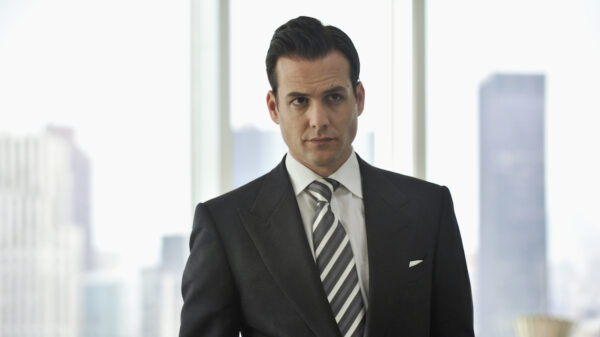 Gabriel Macht in 'Suits,' streaming now on Netflix