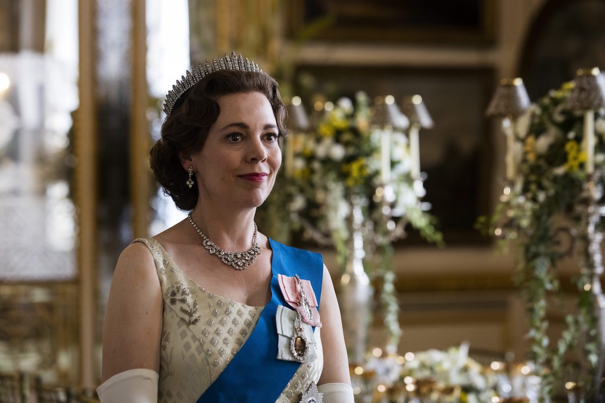 Olivia Colman of The Crown, a Netflix drama