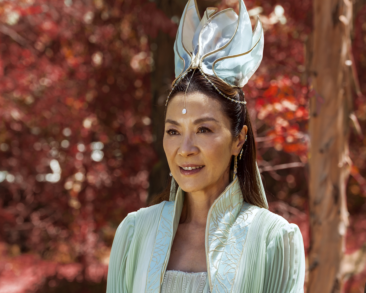 Michelle Yeoh in 'American Born Chinese,' streaming now on Disney+