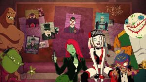 Poison Ivy and Harley Quinn in 'Harley Quinn'