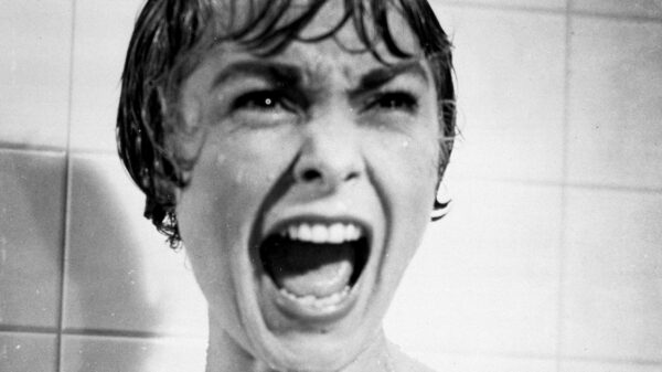 Janet Leigh in horror film 'Psycho'