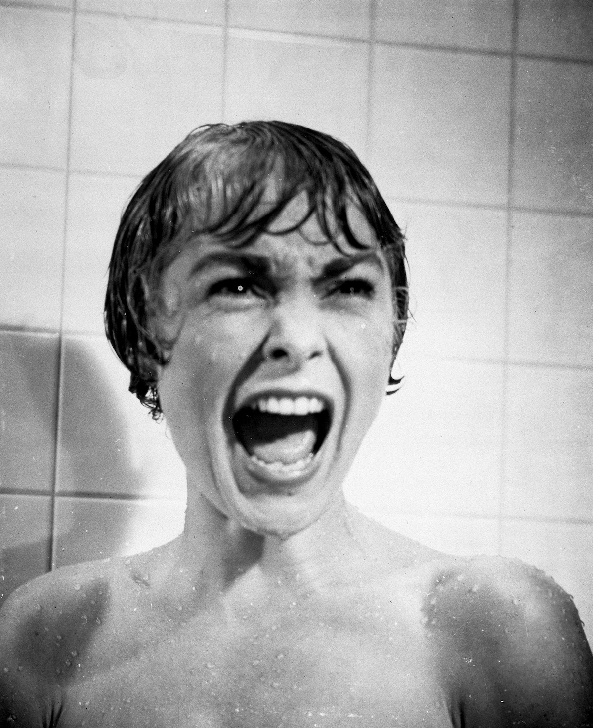 Janet Leigh in horror film 'Psycho'