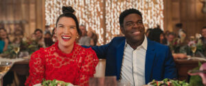 Zoë Chao and Sam Richardson in 'The Afterparty,' streaming now on Apple TV+