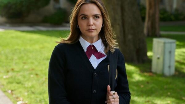 Bailee Madison in the children's show 'The Hardy Boys'