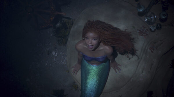 Halle Bailey in 'The Little Mermaid' (2023), movie musical streaming now on Disney+