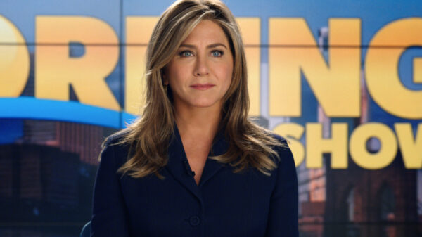 Jennifer Aniston in 'The Morning Show,' streaming now on Apple TV+