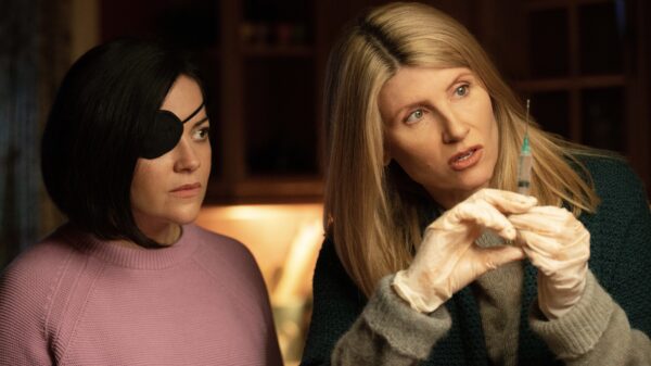 Sarah Greene and Sharon Horgan in 'Bad Sisters', streaming now on Apple TV+