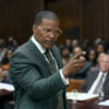 Jamie Foxx in 'The Burial'