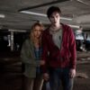 Teresa Palmer and Nicholas Hoult in romantic horror film 'Warm Bodies'