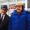 Steve Martin and John Candy in the Thanksgiving movie 'Planes, Trains and Automobiles'