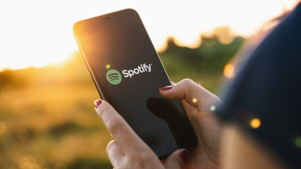 Spotify app user