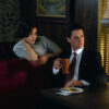 Sherilyn Fenn and Kyle MacLachlan in 'Twin Peaks'