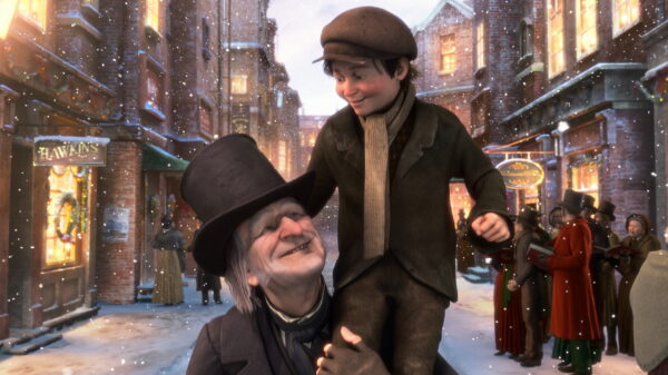 Still from 'A Christmas Carol' (2009), one of the polarizing Christmas movies