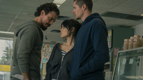 Clayne Crawford, Jenna Ortega, and Toby Wallace in 'Finestkind'