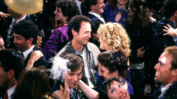 Billy Crystal and Meg Ryan in the New Year's Eve rom-com 'When Harry Met Sally...'