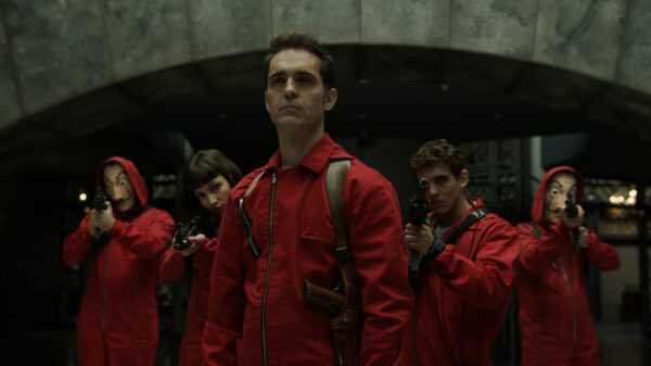 Pedro Alonso in the heist series 'Money Heist'