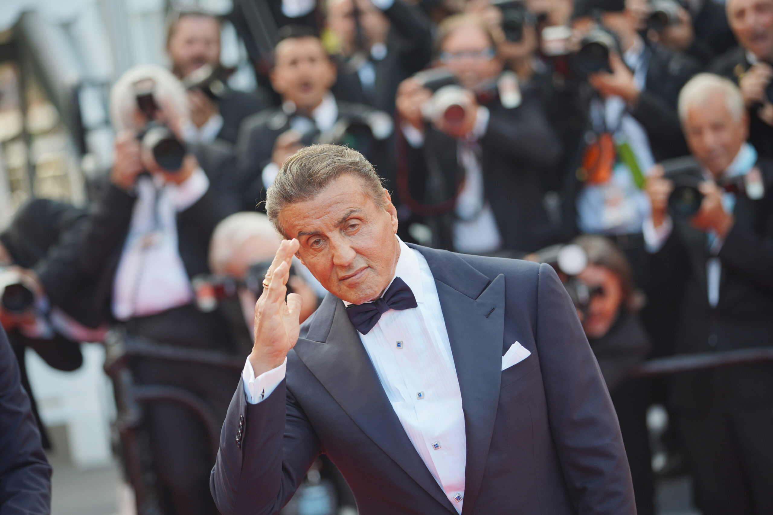 Sylvester Stallone at movie premiere festival / Shutterstock