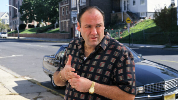 James Gandolfini in 'The Sopranos'