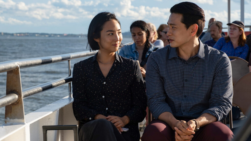 Greta Lee and Teo Yoo in 'Past Lives' / A24